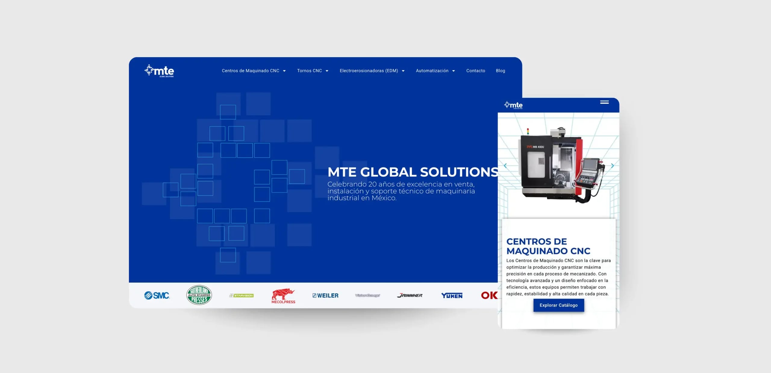 Sitio web de MTE